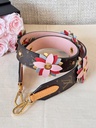 Bandouliere Schultergurt Monogram Flowers