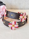 Bandouliere Schultergurt Monogram Flowers
