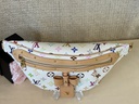 High Rise Bumbag Multicolor weiss