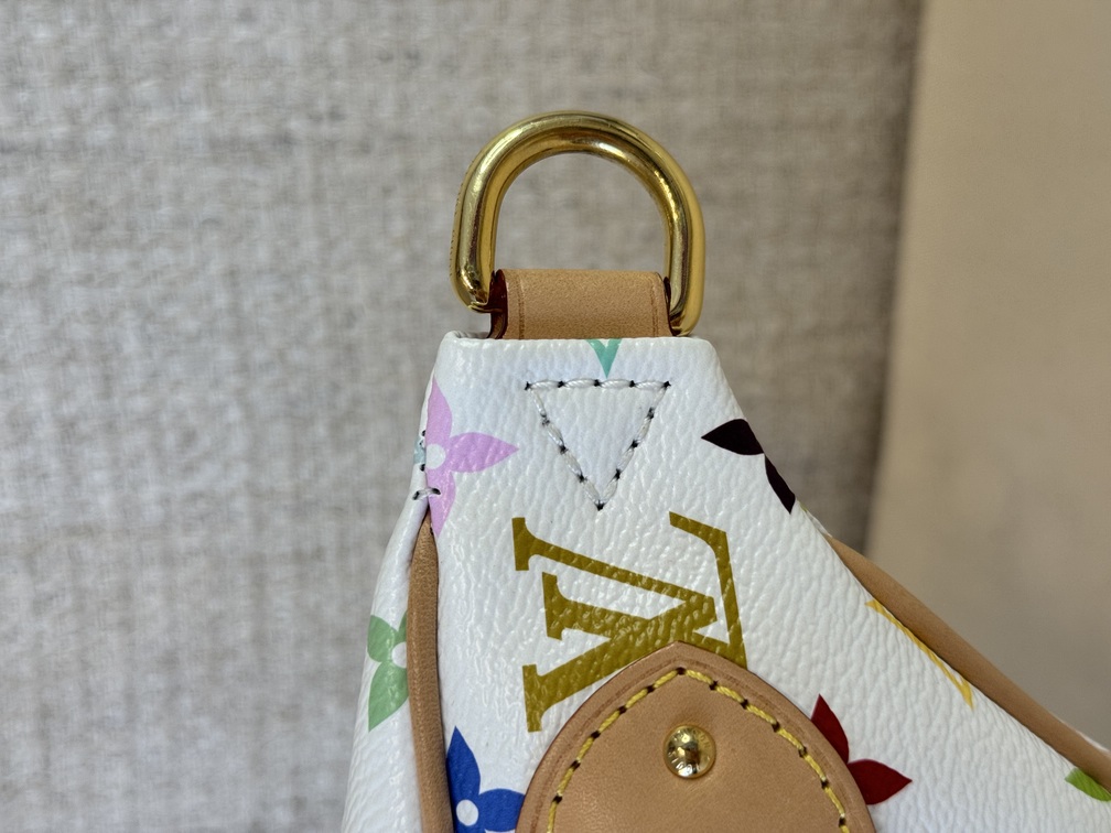 High Rise Bumbag Multicolor weiss