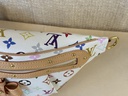 High Rise Bumbag Multicolor weiss