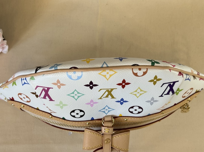 High Rise Bumbag Multicolor weiss