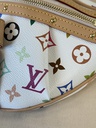 High Rise Bumbag Multicolor weiss