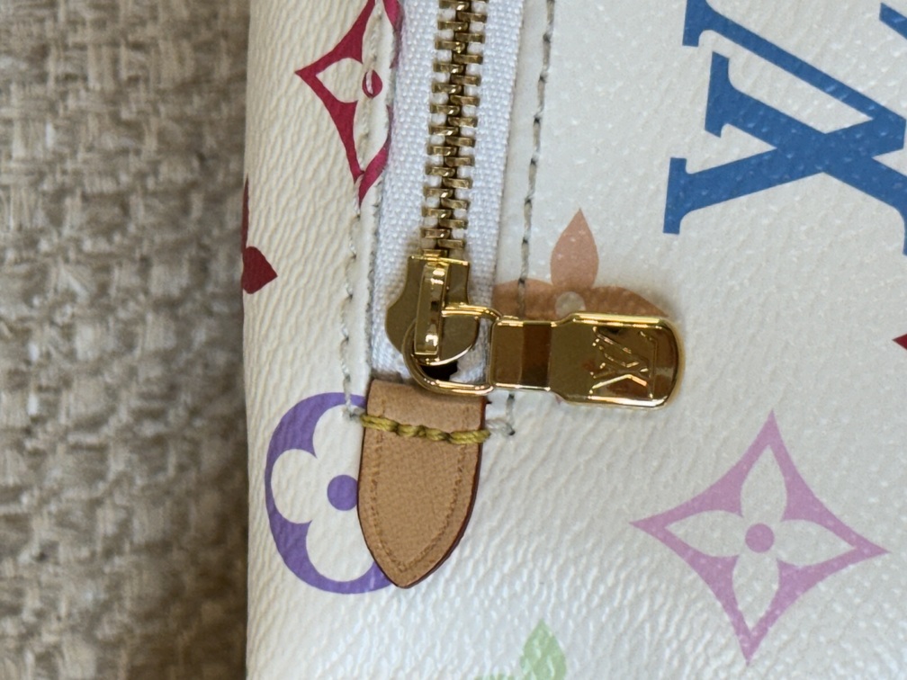 High Rise Bumbag Multicolor weiss