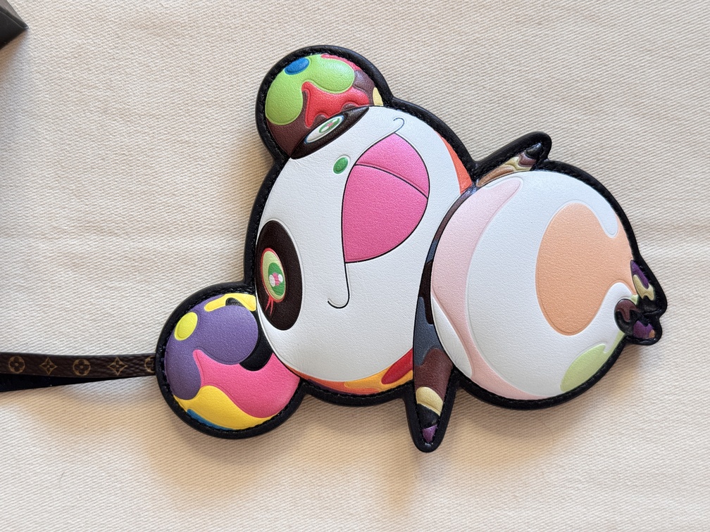 Taschenschmuck Panda Superflat