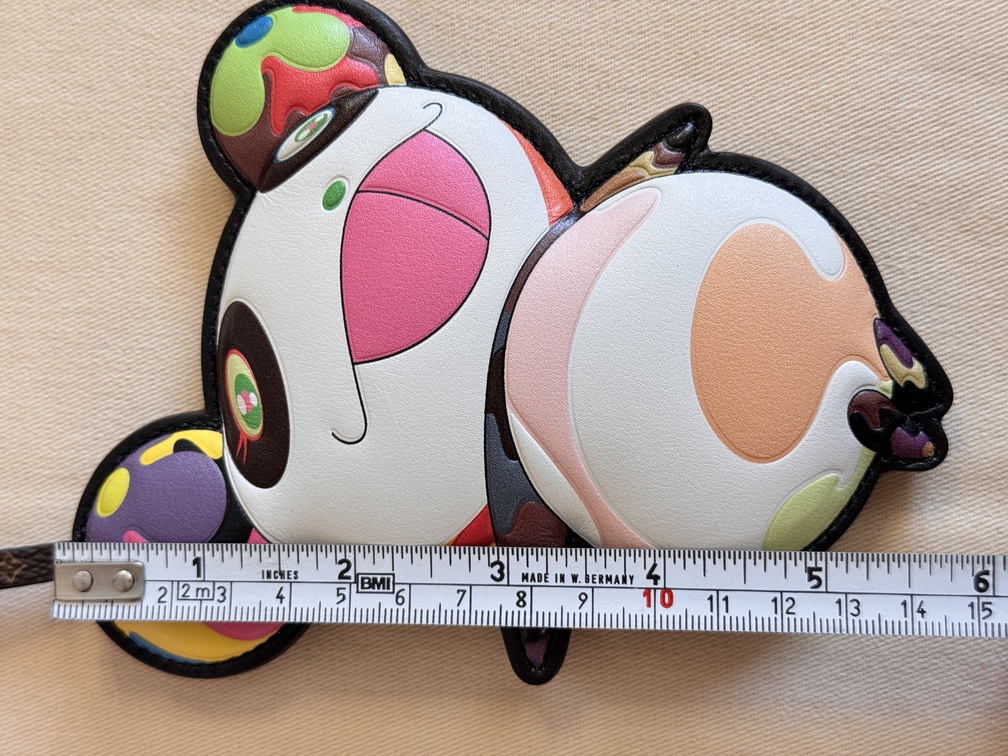 Taschenschmuck Panda Superflat
