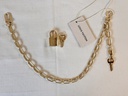 Taschenschmuck Gold