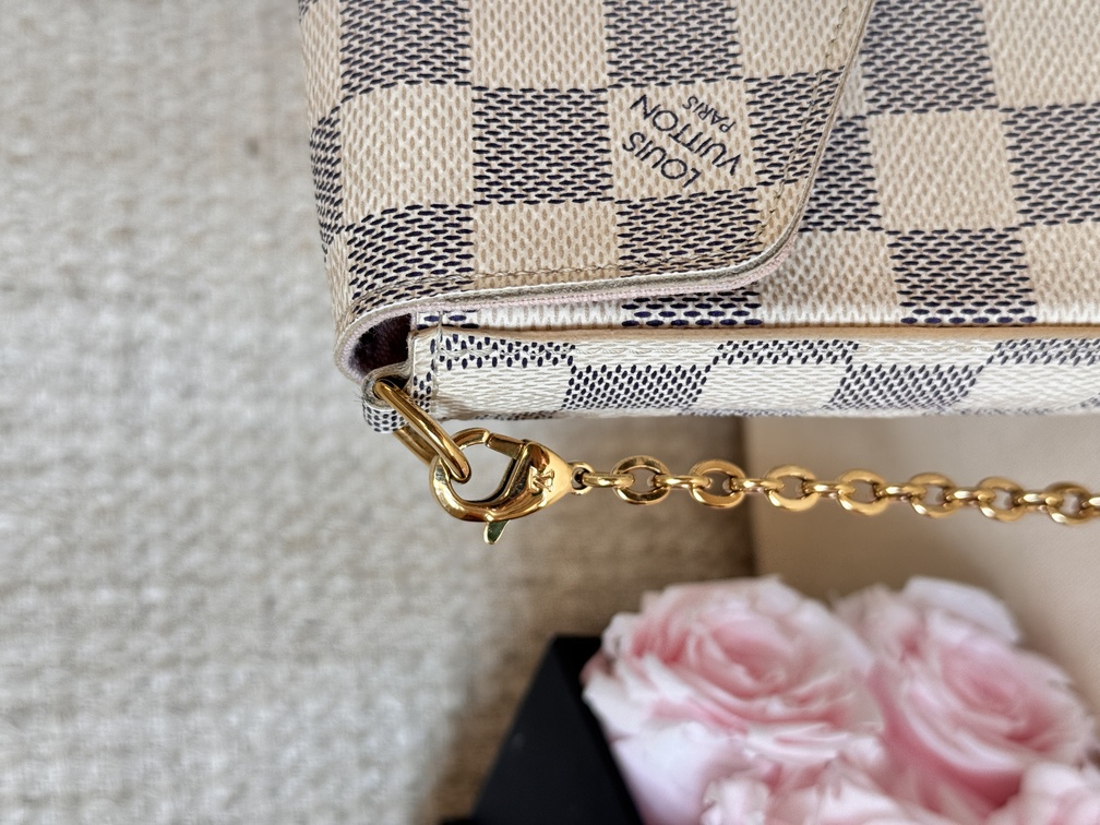 Pochette Felicie Damier Azur