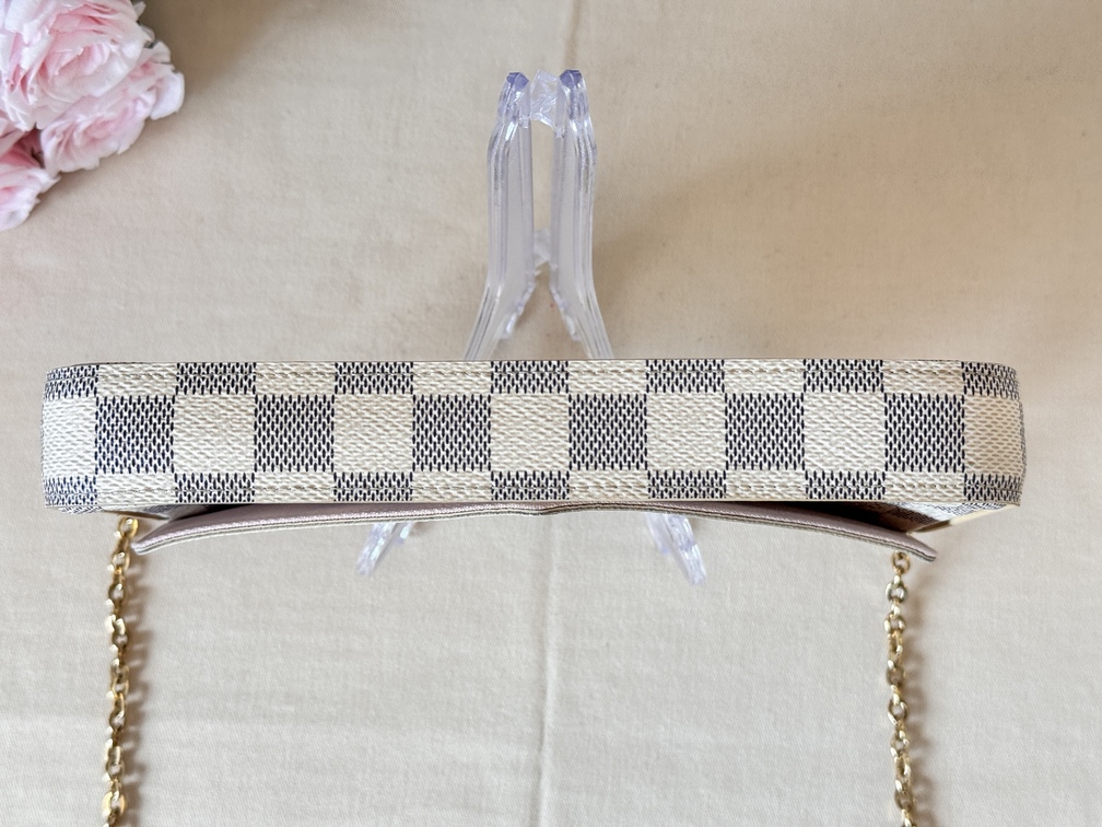 Pochette Felicie Damier Azur