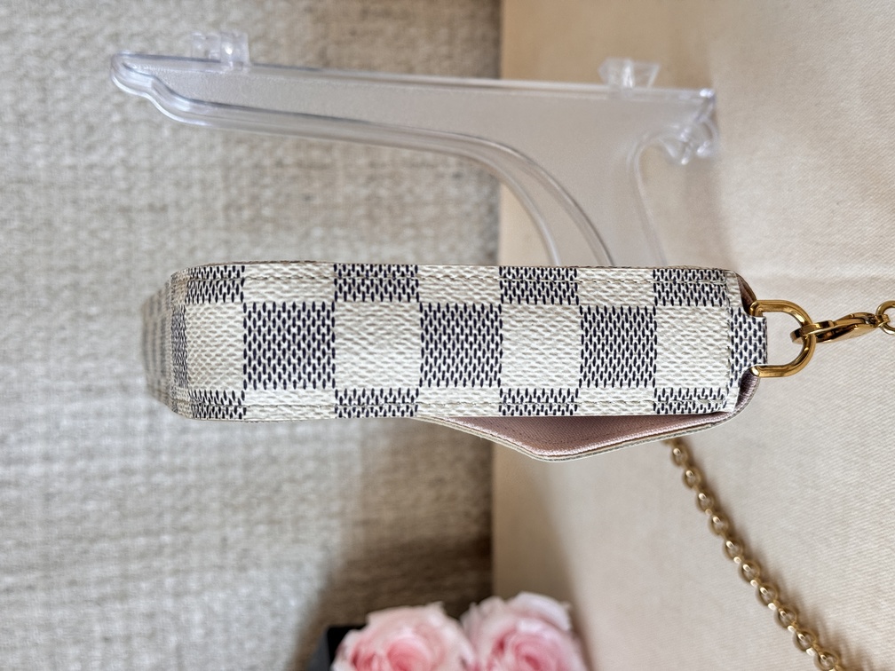 Pochette Felicie Damier Azur