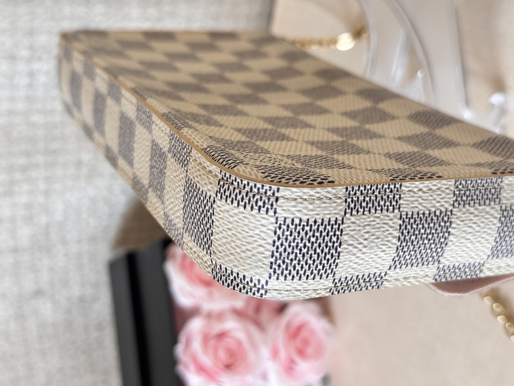 Pochette Felicie Damier Azur