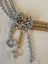 Taschenschmuck Taschenkette KNOT