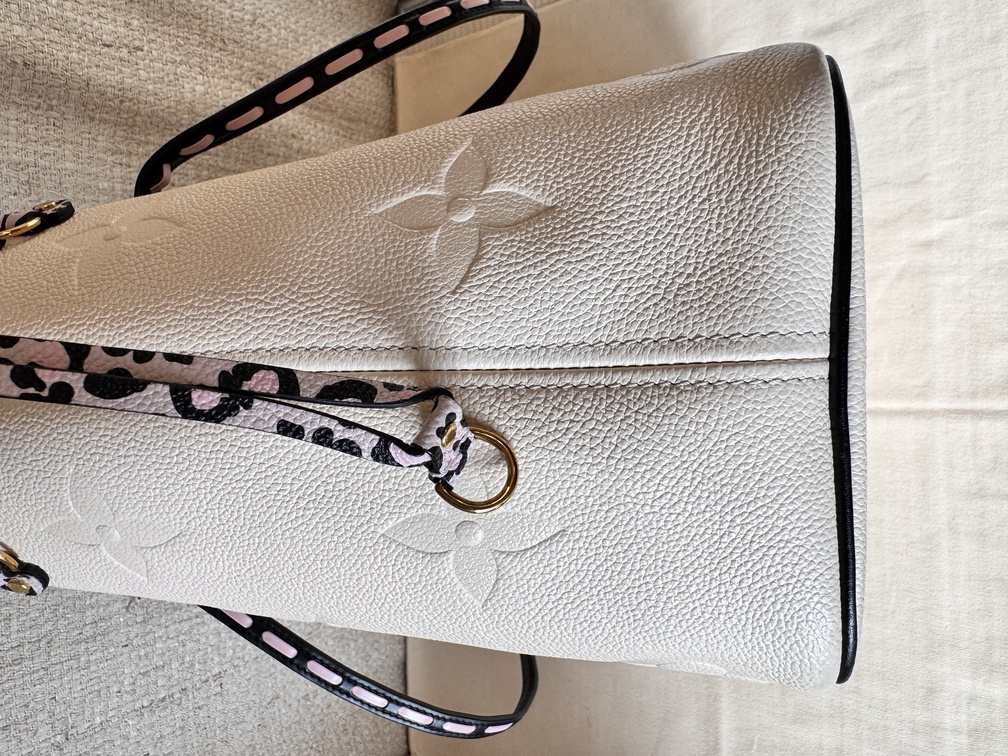 Neverfull MM Wild at Heart creme