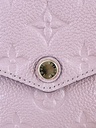 Felicie Pochette Empreinte Rose Poudre