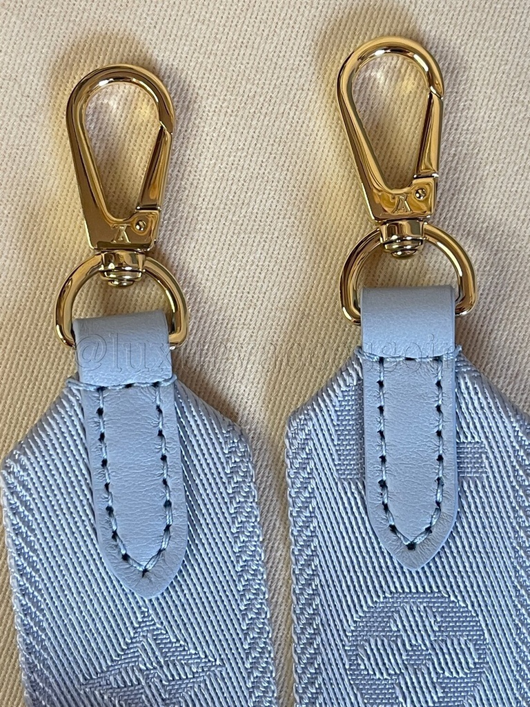 Bandouliere Schultergurt hellblau