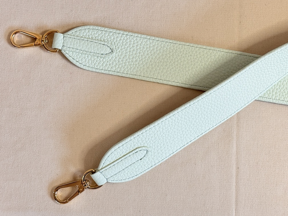 Bandouliere Gurt Multicolor weiss / mint