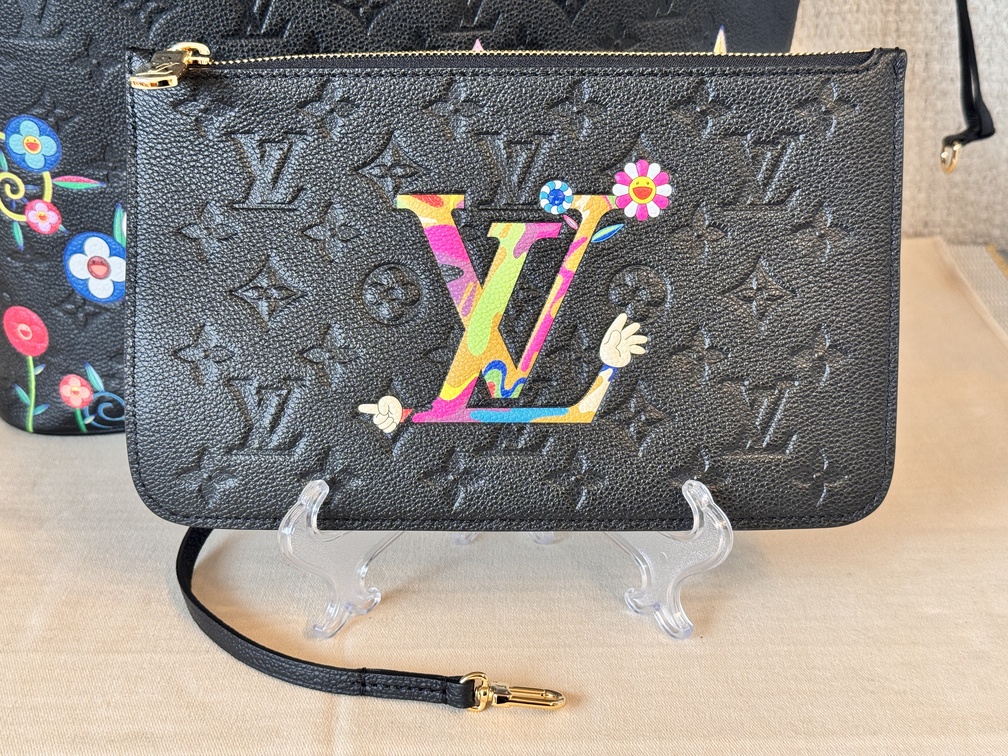 Neverfull MM Murakami schwarz