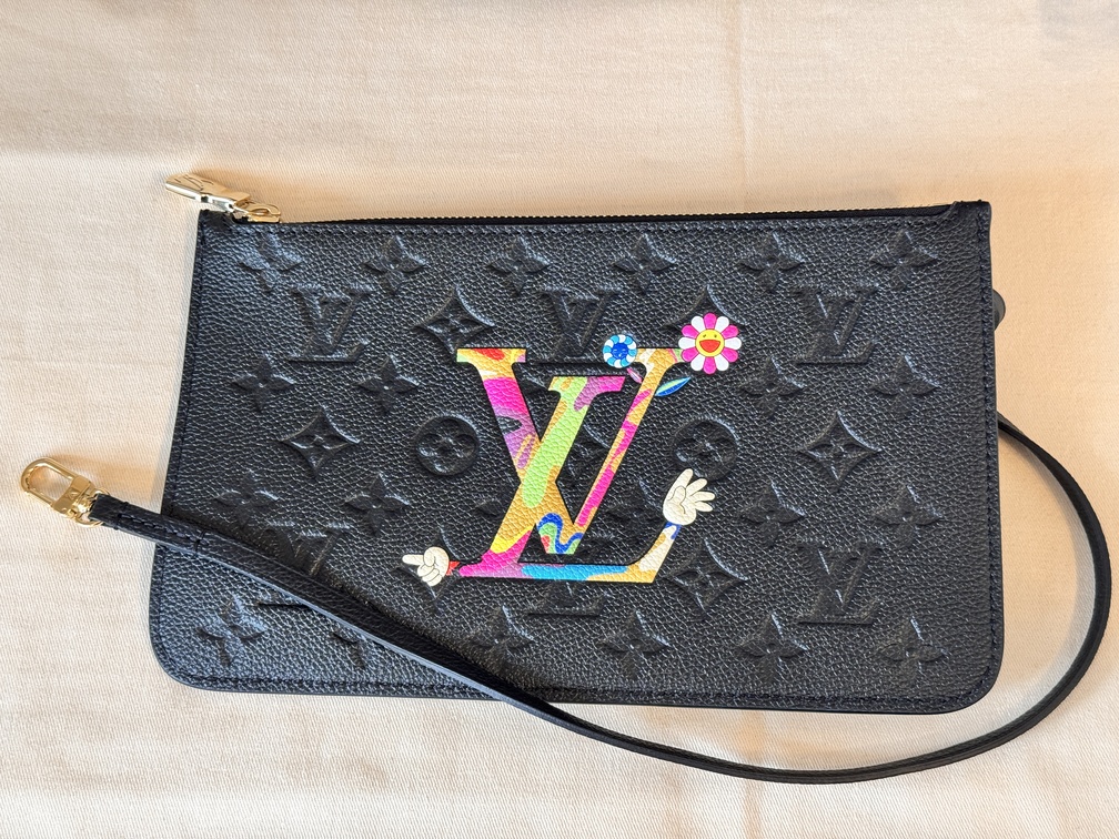 Neverfull MM Murakami schwarz