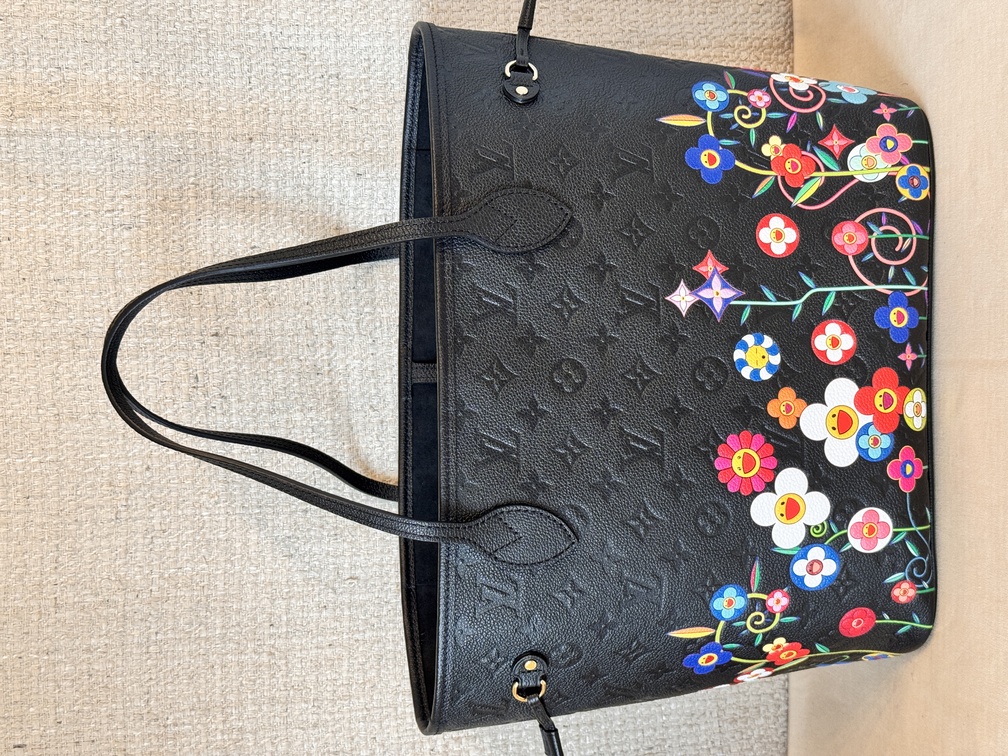 Neverfull MM Murakami schwarz