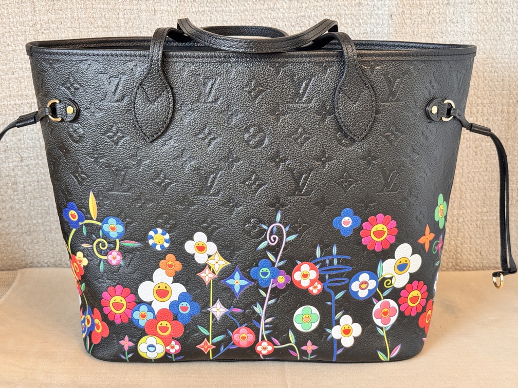 Neverfull MM Murakami schwarz