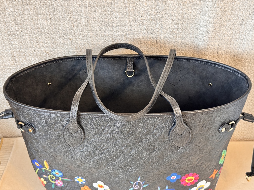 Neverfull MM Murakami schwarz