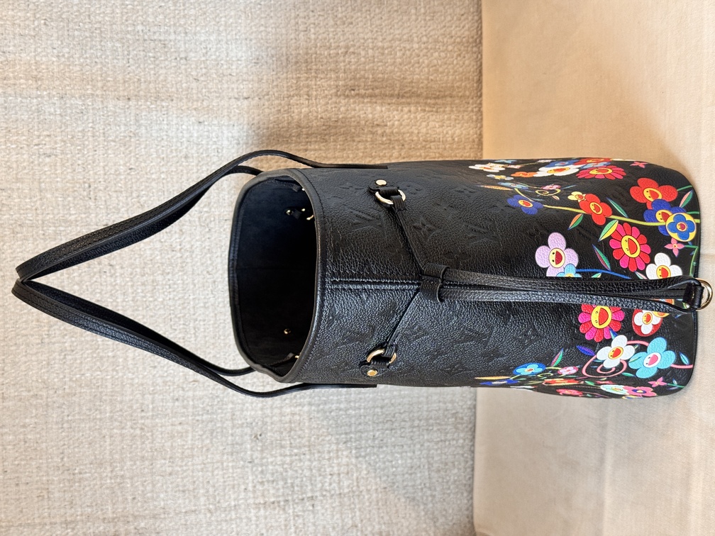 Neverfull MM Murakami schwarz