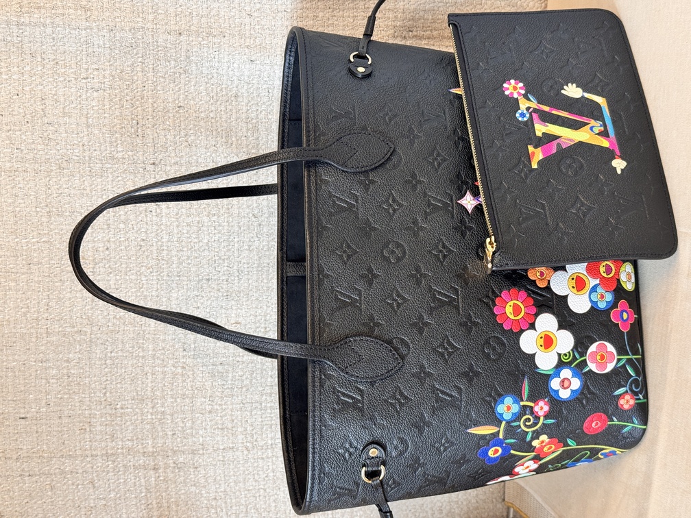 Neverfull MM Murakami schwarz