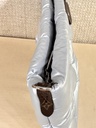 Pochette PILLOW groß silber