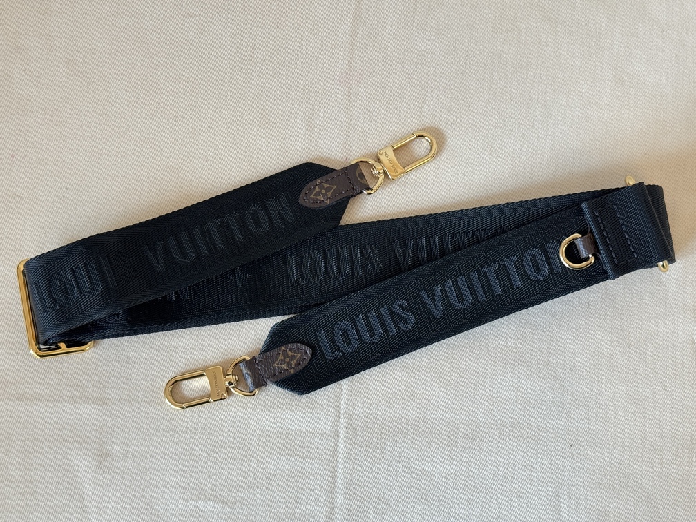 Bandouliere Schultergurt schwarz Mono