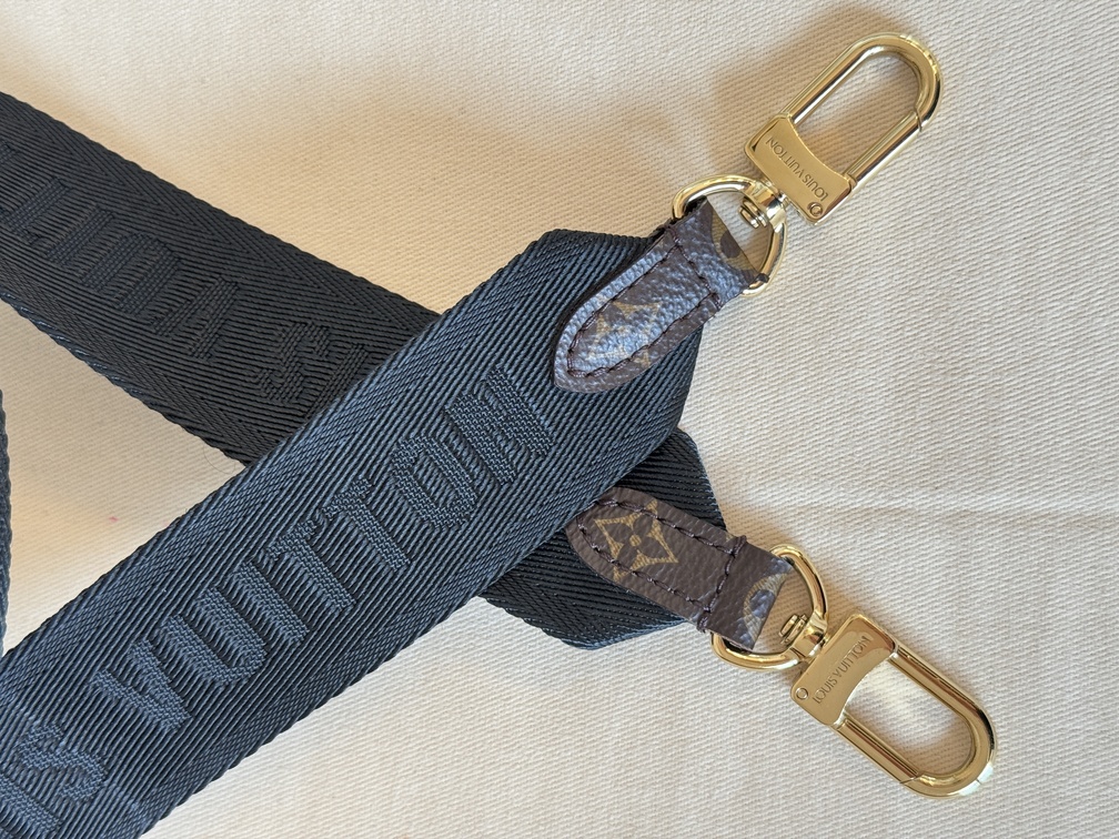 Bandouliere Schultergurt schwarz Mono