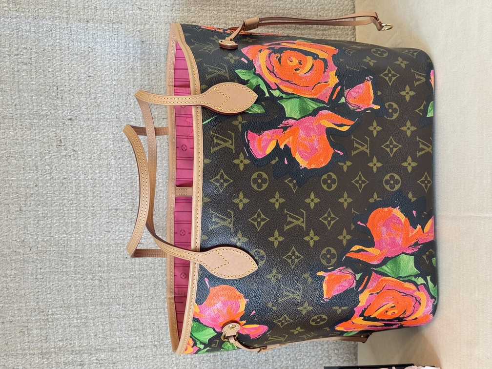 Neverfull MM Monogram Ltd Ed. ROSES