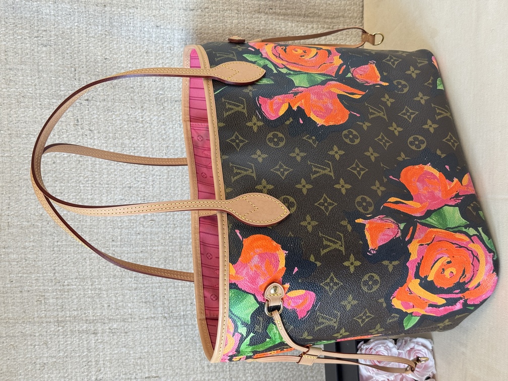 Neverfull MM Monogram Ltd Ed. ROSES