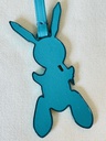 Bagcharm Rabbit by Jeff Koons