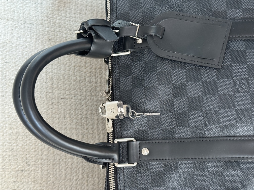 Keepall 55 Damier Graphite