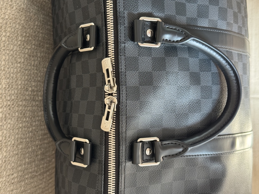 Keepall 55 Damier Graphite