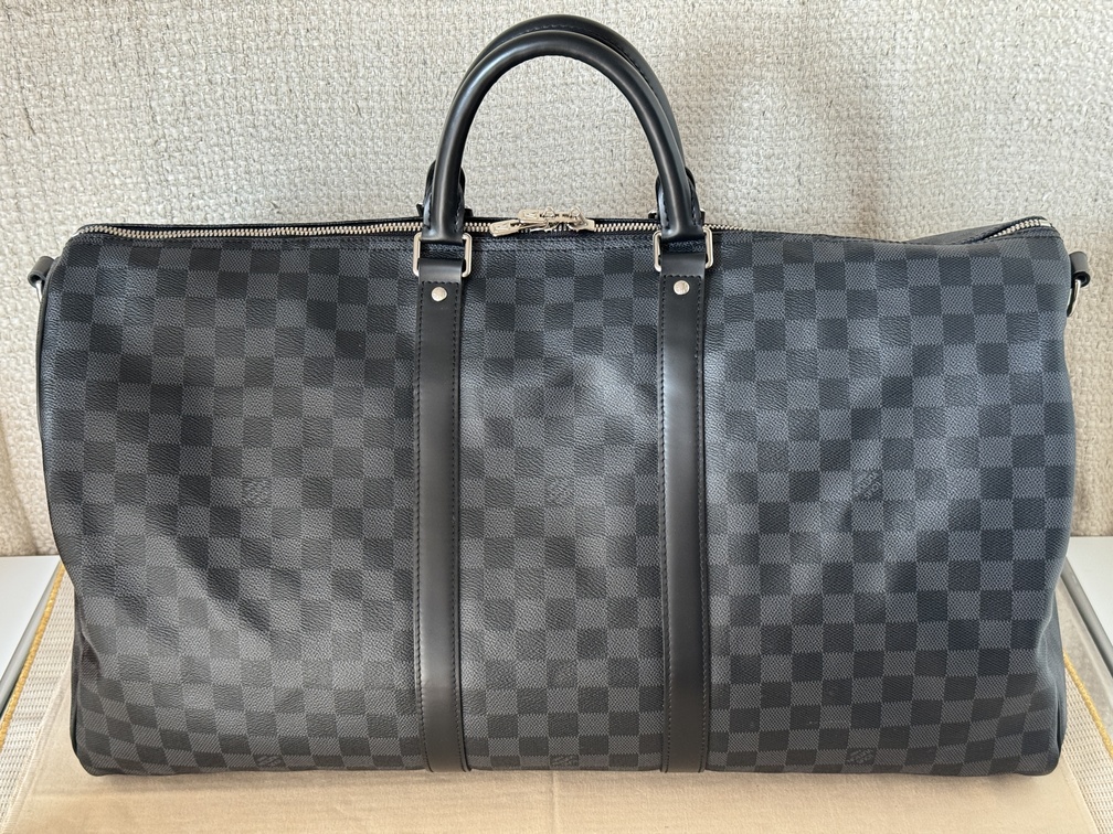 Keepall 55 Damier Graphite