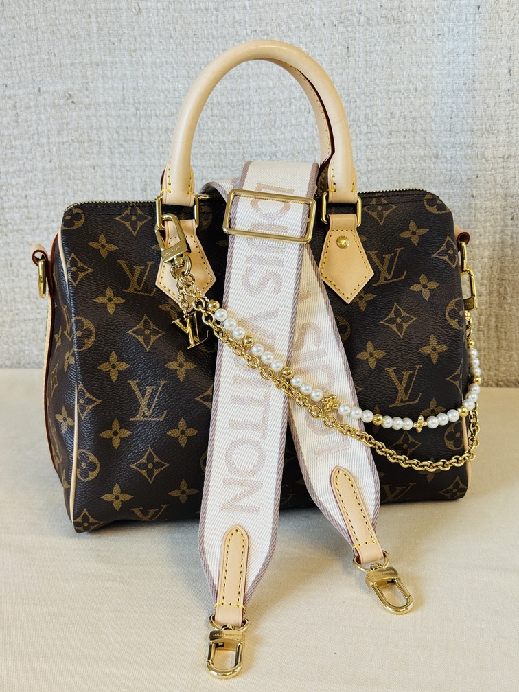 Taschenschmuck Taschenkette Pearls