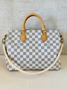 Speedy 30 Bandouliere Damier Azur