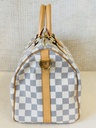 Speedy 30 Bandouliere Damier Azur