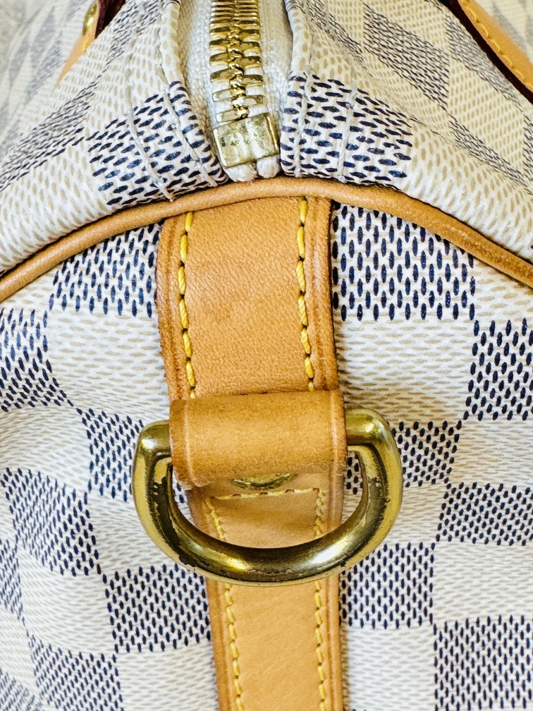 Speedy 30 Bandouliere Damier Azur
