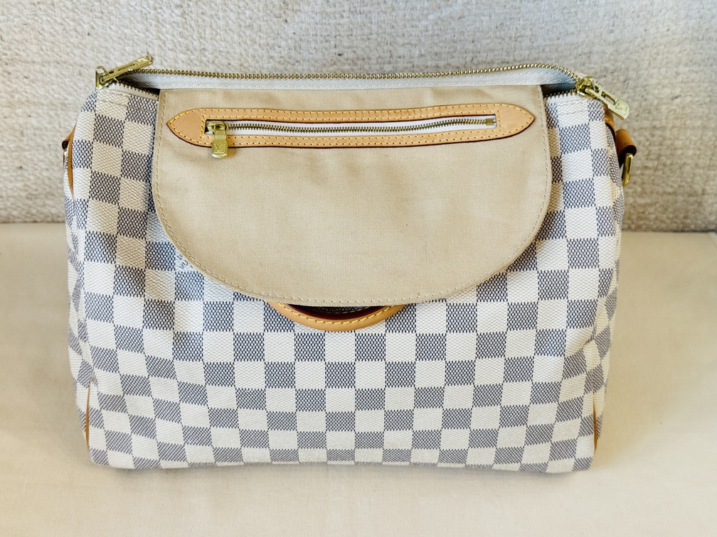Speedy 30 Bandouliere Damier Azur