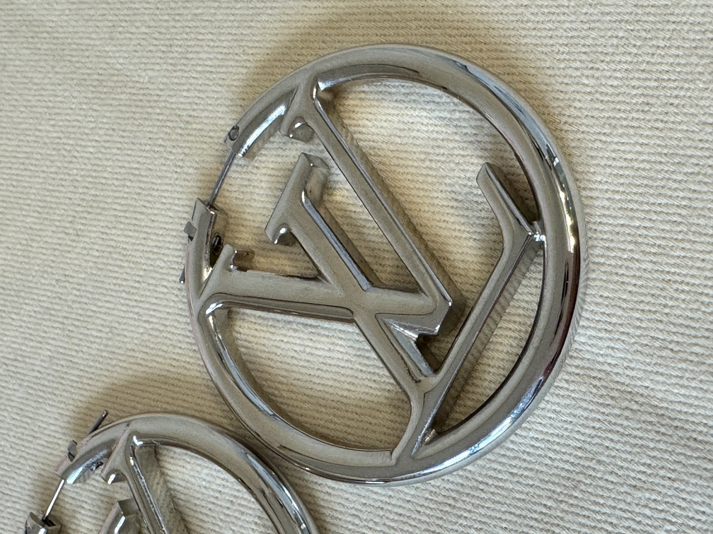 Ohrringe Louise Hoops GM silber