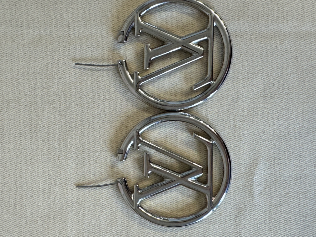 Ohrringe Louise Hoops GM silber