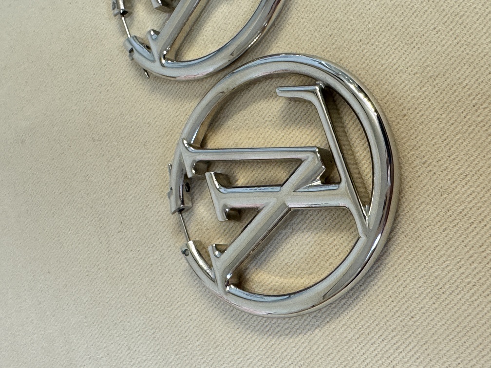 Ohrringe Louise Hoops GM silber