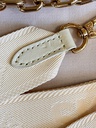 Wallet on strap bubblegram buttergelb