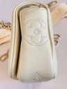 Wallet on strap bubblegram buttergelb