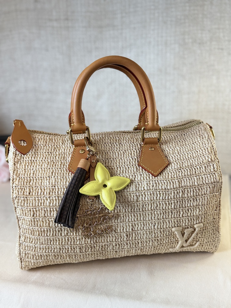 Taschenschmuck LV Lettering Stacking