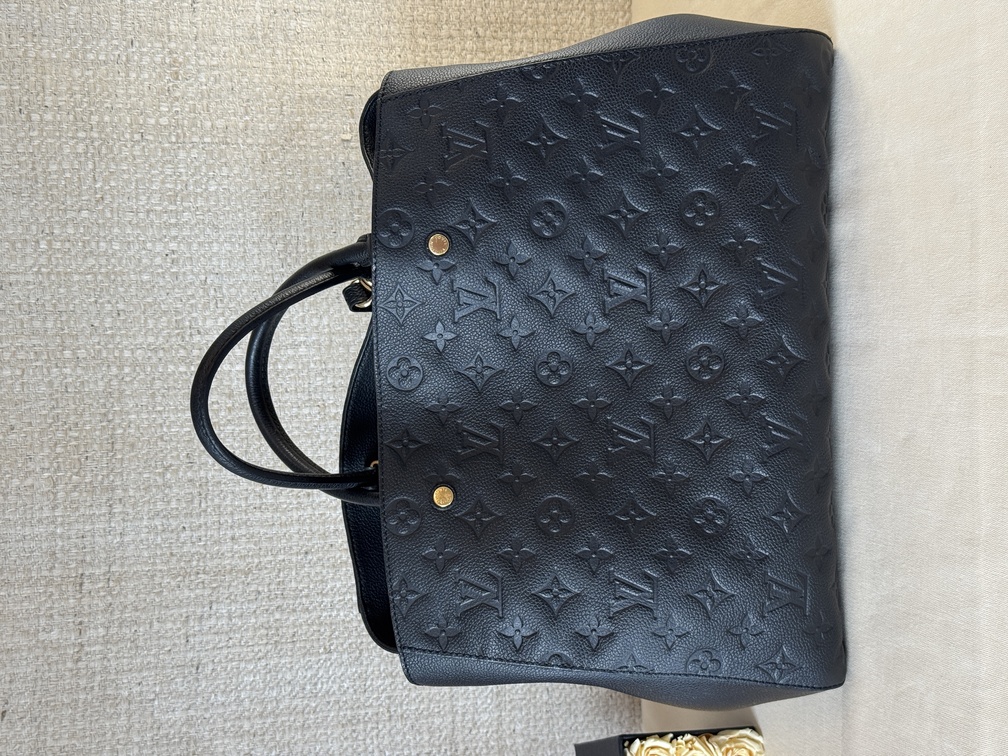 Montaigne GM Empreinte schwarz