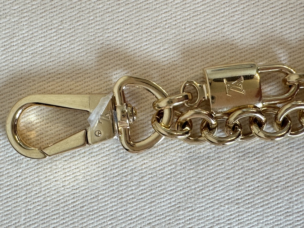 Taschenkette 2-reihig gold