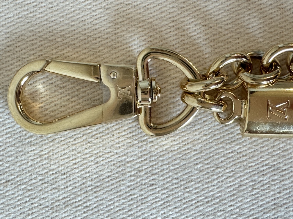 Taschenkette 2-reihig gold